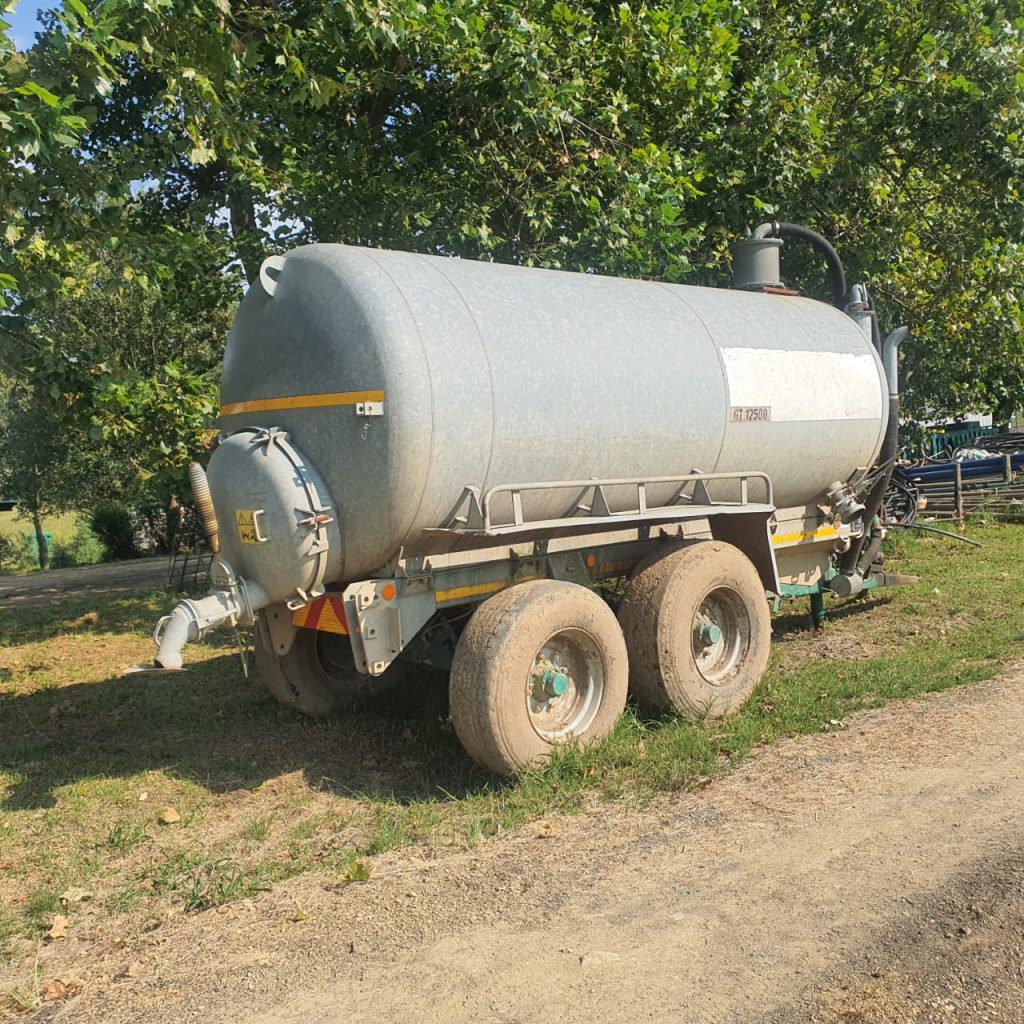 12500L Jeantiel Slurry Spreader Butch Pike Sales